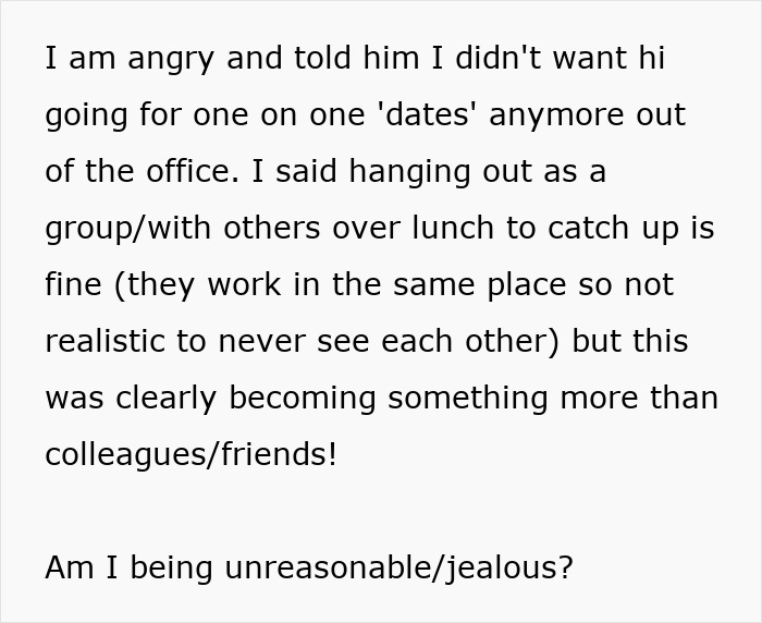 Wife Up In Arms Over Hubby’s Secret Lunch Dates With Tearful Female Coworker, She Demands It Stop