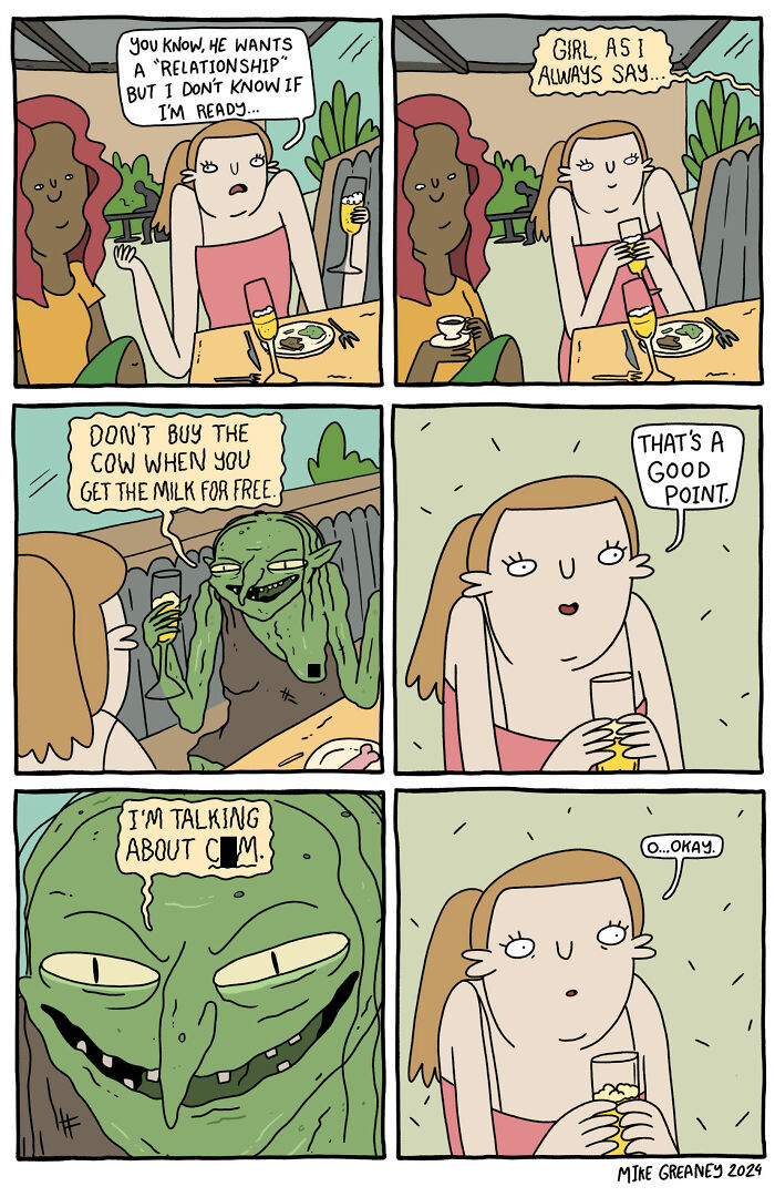 Absurd And Funny Comics By Mike Greaney