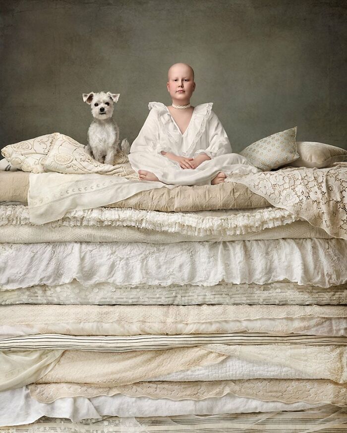 1st Place, Dogs & People: The Princess & The Pea By Jane Thomson