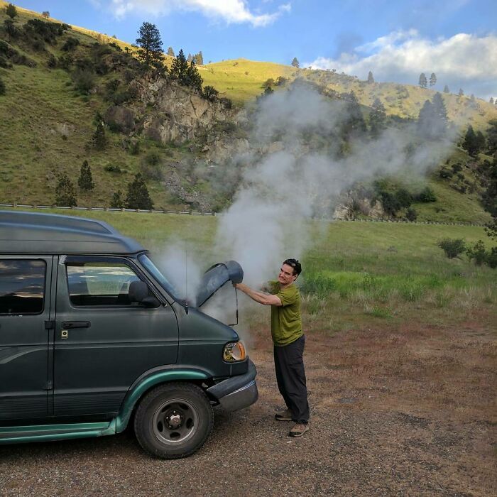 The Aftermath Of A Shredded Radiator Hose