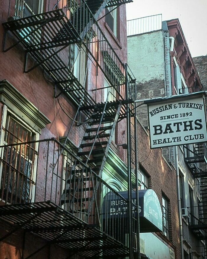 Russian And Turkish Baths East Village 1997