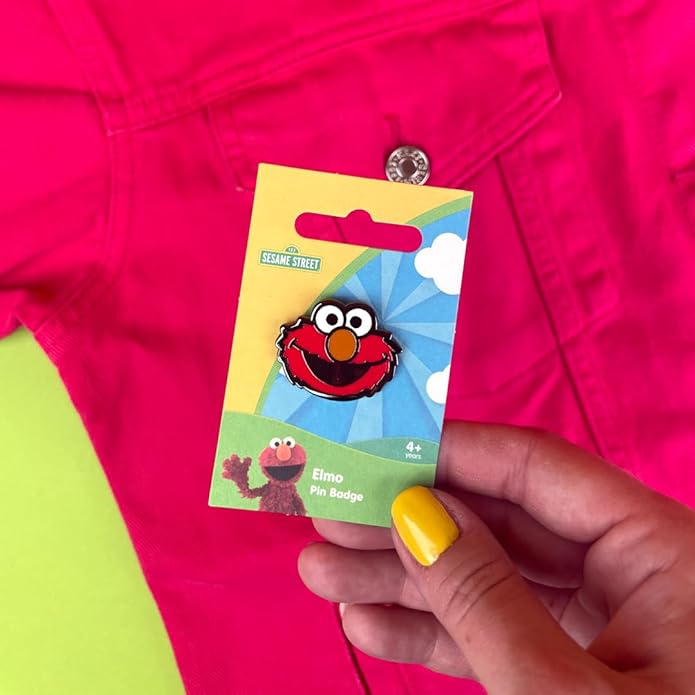 Elmo Enamel Pin Badge