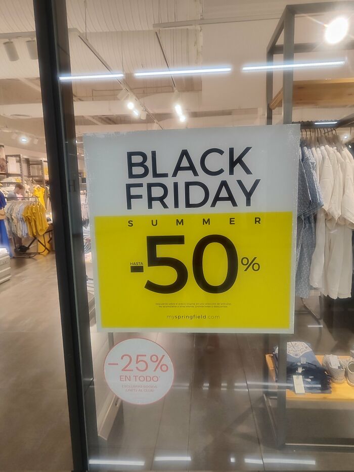 Black Friday Summer?