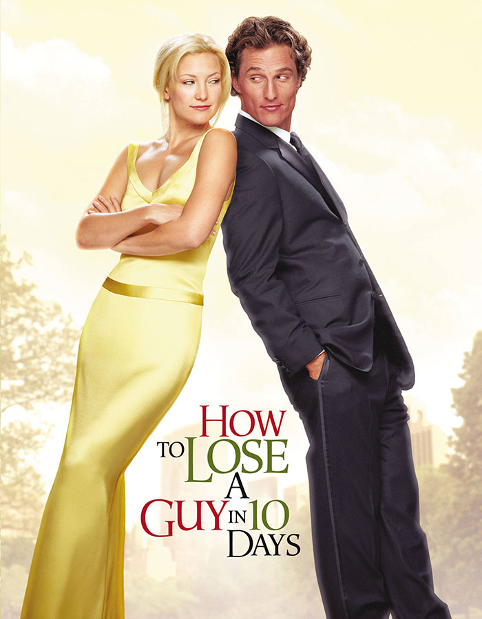 Matthew McConaughey Goes Pantless In Racy Recreation Of 'How To Lose A Guy In 10 Days' Poster