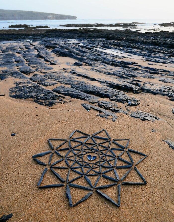 Beach Blessing - Beach Rocks And Mussel Shells