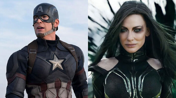 Captain America vs Hela