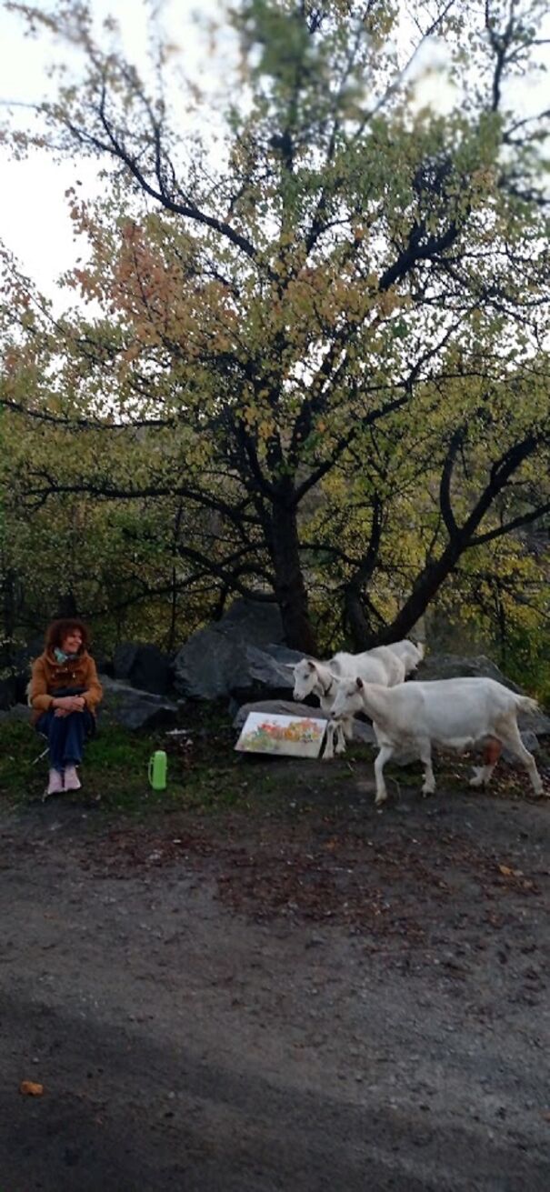 An Artistic Plein Air In The Frontline Zone Or How We Painted In A Place Of Power And What Came Of It.