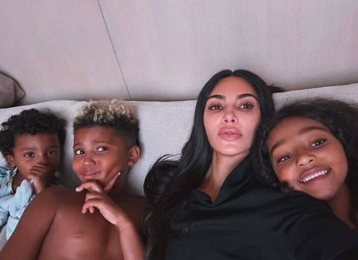 Kim Kardashian Shares Emotional Message About The “Sad Part About Motherhood” With Four Children