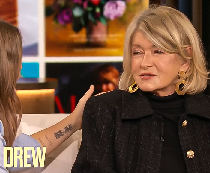 Outrage Sparked As Martha Stewart Pushes “Touchy” Drew Barrymore Away In “Creepy” Interview