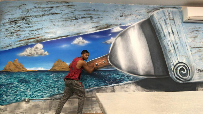 Tehrell's 3D Street Art