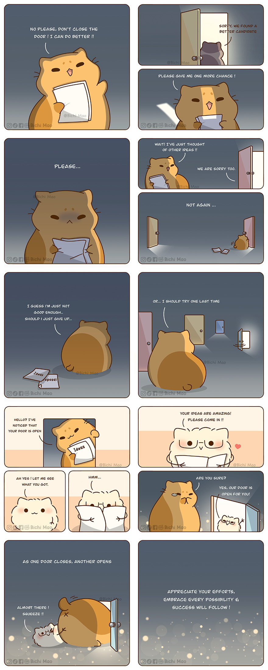 New Wholesome Comics By Olive Yong Showing The Sweet And Naughty Side Of Chubby Cats