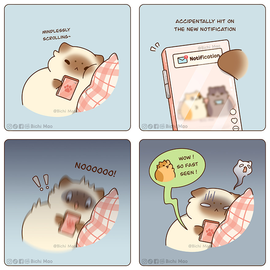 New Wholesome Comics By Olive Yong Showing The Sweet And Naughty Side Of Chubby Cats