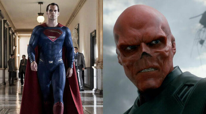 Superman vs. Red Skull