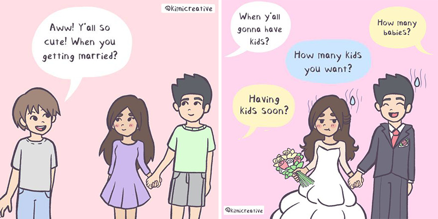 This Artist Creates Comics Based On Relatable Situations From Everyday Life