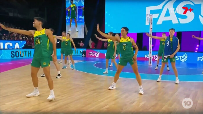 Men's Netball Team Goes Viral For 'Bye Bye Bye' Dance Before Game