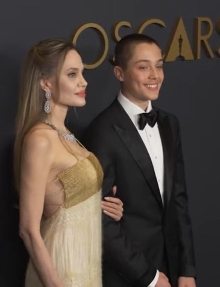 “Looks Like Brad Pitt”: Angelina's Rarely Seen Son Knox Wows Fans As He Joins Mom On Red Carpet