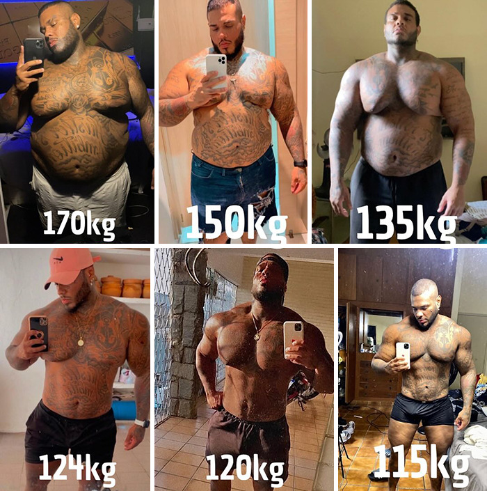 This Brazilian Man Lost Over 121 Pounds In Just One Year And Completely Transformed His Life