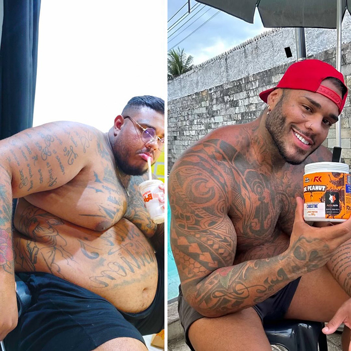 This Brazilian Man Lost Over 121 Pounds In Just One Year And Completely Transformed His Life