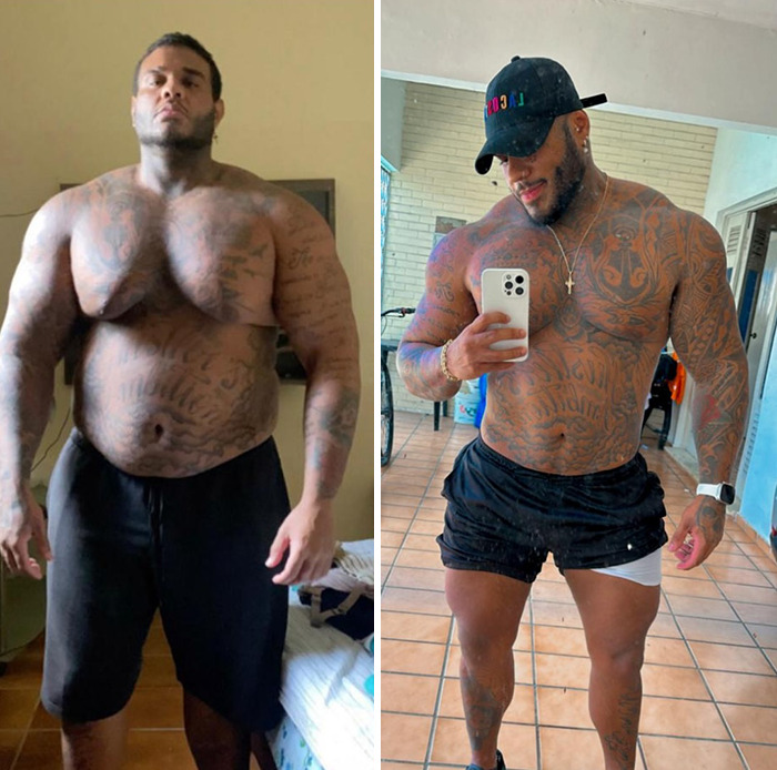 This Brazilian Man Lost Over 121 Pounds In Just One Year And Completely Transformed His Life