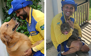 Mailman Continues To Take Selfies With Every Animal That He Befriends On His Mailing Route (44 New Pics)