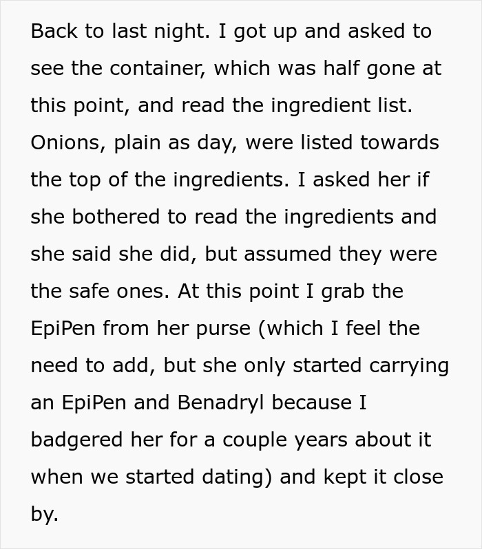 “[Am I Overreacting?] Wife Refuses To Take Her Allergies Seriously, So I Kicked Her Out”