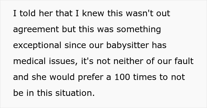 “AITA For Kicking My Sister Out After She Refused To Babysit My Son?”