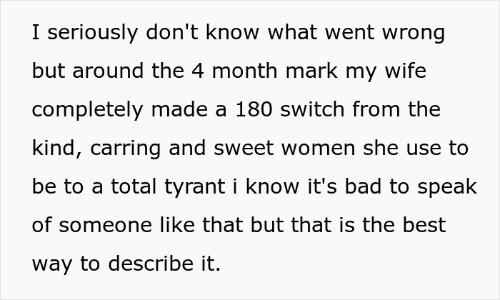 Man Endures Hell During Wife’s Pregnancy, Divorces Her When Things Get Worse After Birth