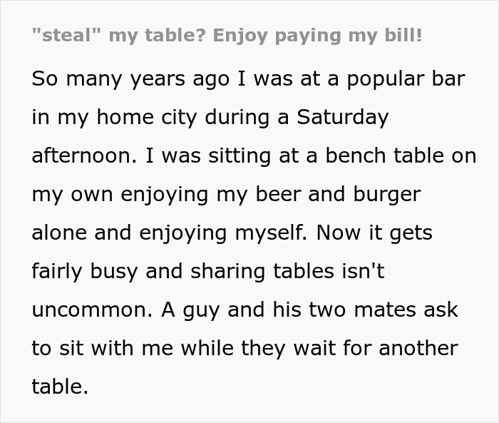 “7 Drinks, 3 Starters, And An Extra Main”: Guy Feasts As Table Thieves Unknowingly Pay His Bill