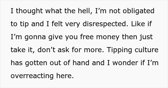 "Tipping Culture Has Gotten Out Of Hand": Waiter Rejects 12% Tip, Leaves Customer Confused