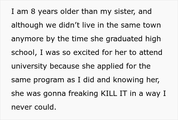 Creepy Man Invites A College Freshman At A Career Fair For Dinner, Faces The Wrath Of Her Sister