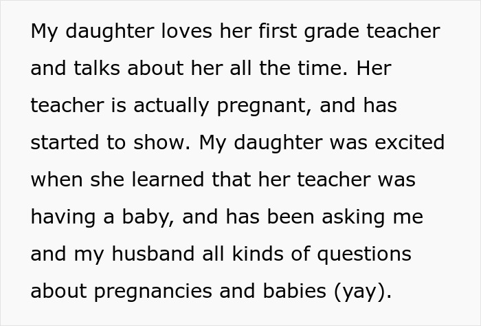 Pregnant Teacher Outraged By 6YO That Chose To Dress Up As Her For Halloween, Kid Left In Tears