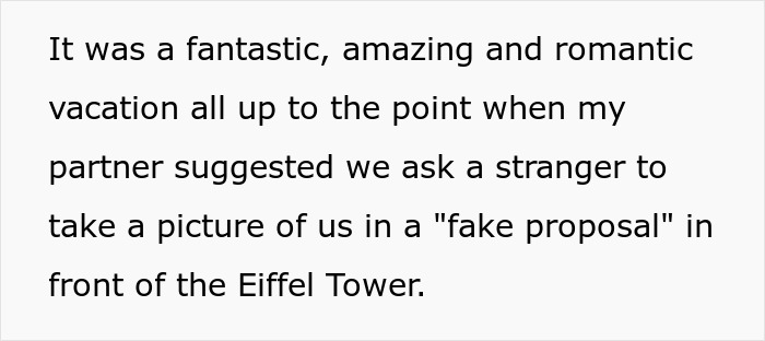 Woman’s Heart Sinks Thinking BF Wanted To Propose In Paris And Finding Out It Was Fake