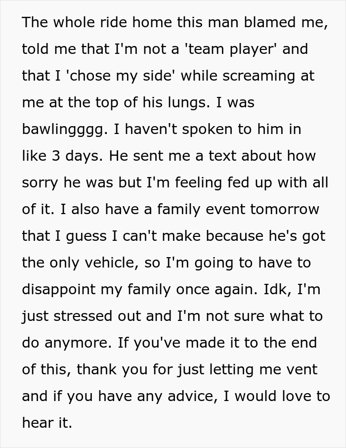 “I Think That I Have To Break Up With My Fiancé After He Embarrassed Me In Public Over A Sandwich”