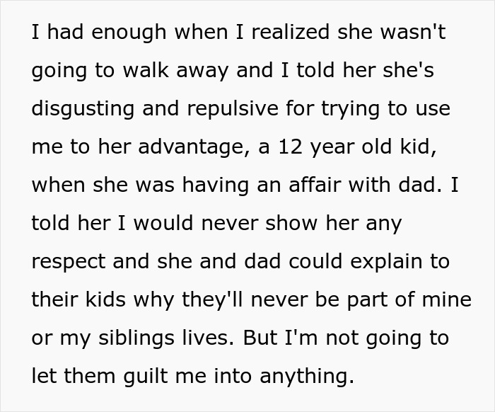 Teen Finally Explodes At Dad’s Mistress Turned Wife For Forcing Him To Join Her “Happy” Family