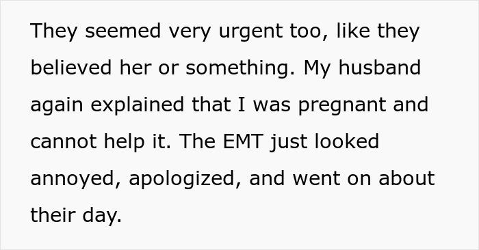 Thoughtless Neighbors Abuse Emergency Services By Reporting 11-Week Pregnant Lady For Vomiting