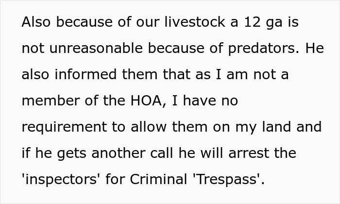 HOA Think They Can Tell This Farmer What To Do: "Going To Fine Me $1,000 A Day"