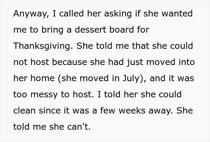 “Am I A Jerk For Uninviting My Daughter To Thanksgiving Since She Won’t Host It?”