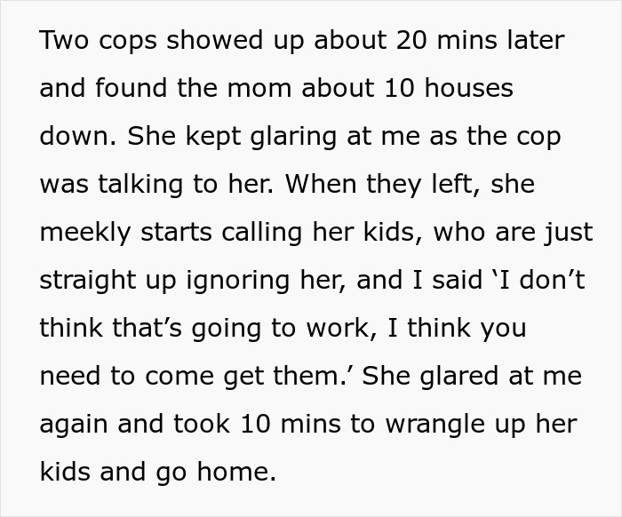 Woman Discovers Unattended 3YO Boy And 4YO Girl On Her Porch, Calls The Cops, Neighbor Furious