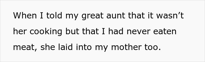 Mom Knows Daughter Can’t Eat Meat, Forces Her To Still Do It And Faces The Consequences