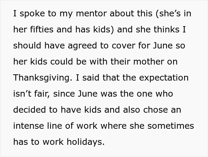 Mom Wants Coworker To Cover Her On Holiday Because She Doesn’t Have Kids, Gets A Reality Check