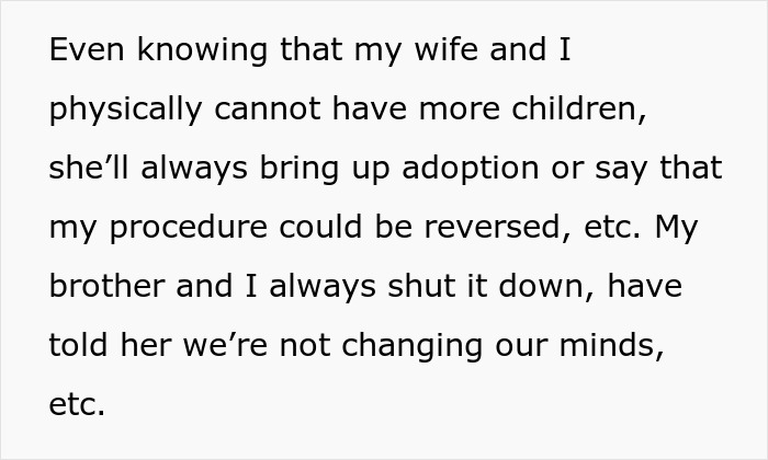 Dad Who Had Vasectomy Is Livid After His Mom Lies To Young Son That He Might Be A Big Brother