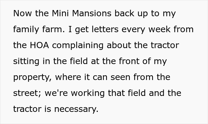 HOA Think They Can Tell This Farmer What To Do: "Going To Fine Me $1,000 A Day"