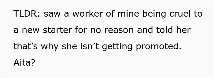 Woman Patronizes New Employee Out Of The Blue, Boss Overhears And Pulls Away Her Promotion