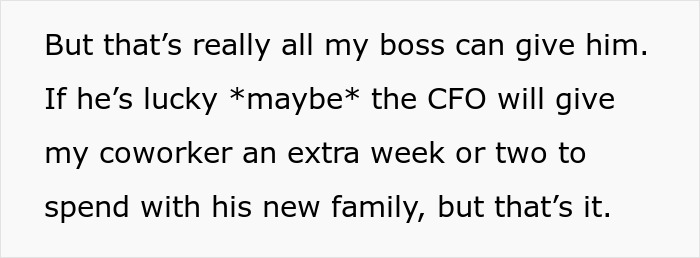 “My Coworker Is Mad I’m Quitting My Job Because It Interferes With Their Paternity Leave”