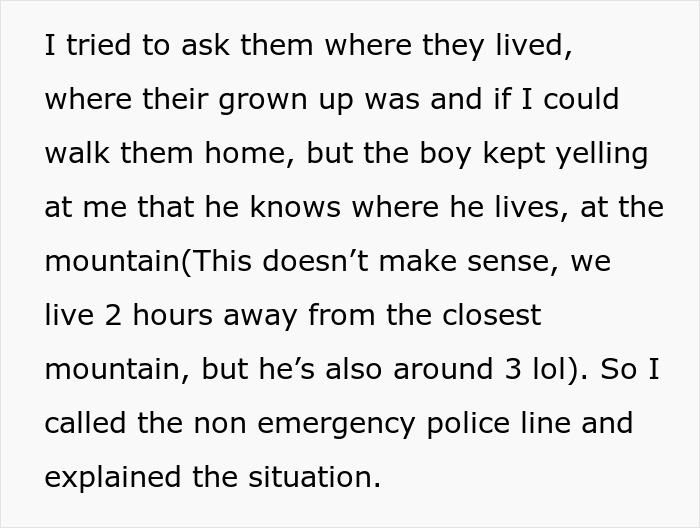 Woman Discovers Unattended 3YO Boy And 4YO Girl On Her Porch, Calls The Cops, Neighbor Furious