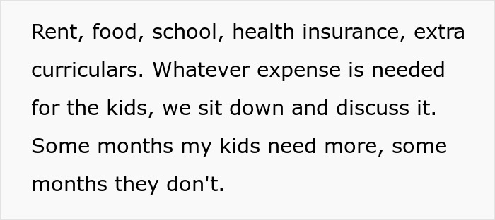 Wife Insists Husband Stop Supporting His Ex and Kids, He Turns To Internet For Advice