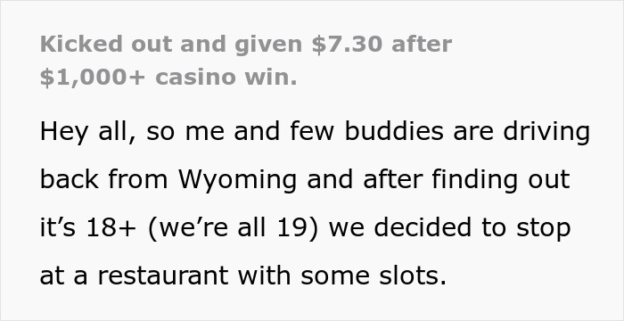 "They Will Be Banning Me And Paying Me Out!": Guy Gets His Cash After Casino Tries Cheating Him