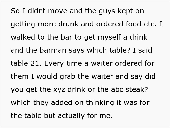 “7 Drinks, 3 Starters, And An Extra Main”: Guy Feasts As Table Thieves Unknowingly Pay His Bill