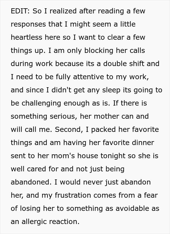 “[Am I Overreacting?] Wife Refuses To Take Her Allergies Seriously, So I Kicked Her Out”