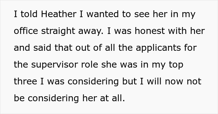 Woman Patronizes New Employee Out Of The Blue, Boss Overhears And Pulls Away Her Promotion